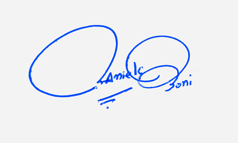 Daniel Comboni Name Cursive Handwritten Signature Style Ideas
