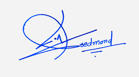 Liam Redmond Name Cursive Handwritten Signature Style Ideas