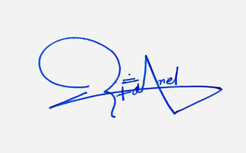 st Daniel Name Cursive Handwritten Signature Style Ideas