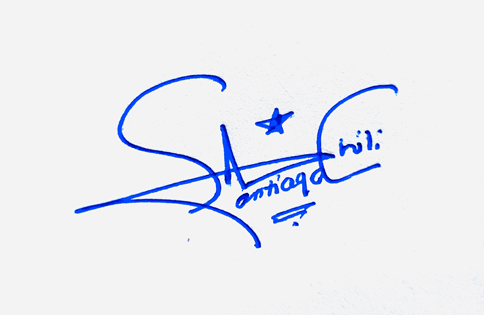 Santiago chili Name Cursive Handwritten Signature Style Ideas