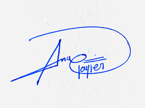 Anya Tayler Name Cursive Handwritten Signature Style Ideas
