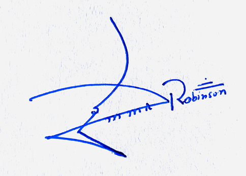 Emma Robinson Name Cursive Handwritten Signature Style Ideas
