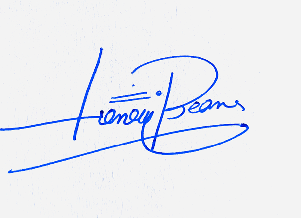 Henry J Beans Name Cursive Signature Ideas
