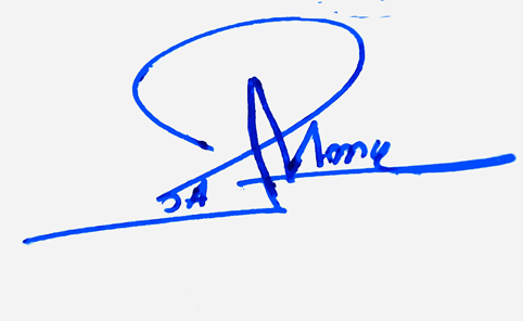Sonmy Name Cursive Handwritten Signature Style Ideas