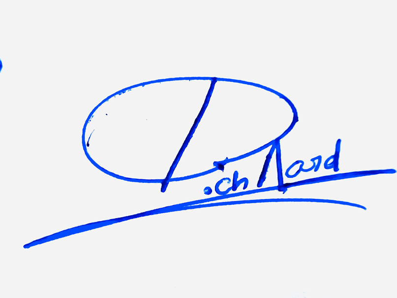 Richard Name Cursive Handwritten Signature Style Ideas